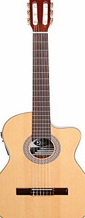 Lindo Guitars Lindo 960CEQ Classical Electro-Acoustic Guitar Natural Spruce - Includes Gigbag