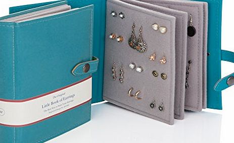 Little Book of Earrings - Teal - Earring Storage Solution