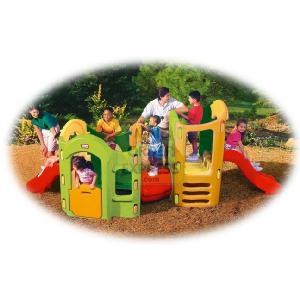 Little Tikes 8 in 1 Adjustable Playground Natural