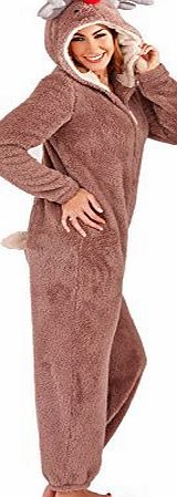 Loungeable Boutique Brown Reindeer - Large