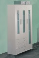 LXDirect 3-door glass 3-drawer wardrobe