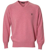 Lyle and Scott Dusky Pink Sweater