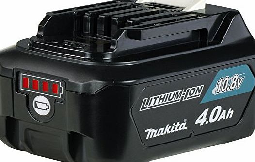 Makita BL1040B Lithium-Ion 4000mAh 10.8V - rechargeable batteries (Lithium-Ion, Power tool, Black)