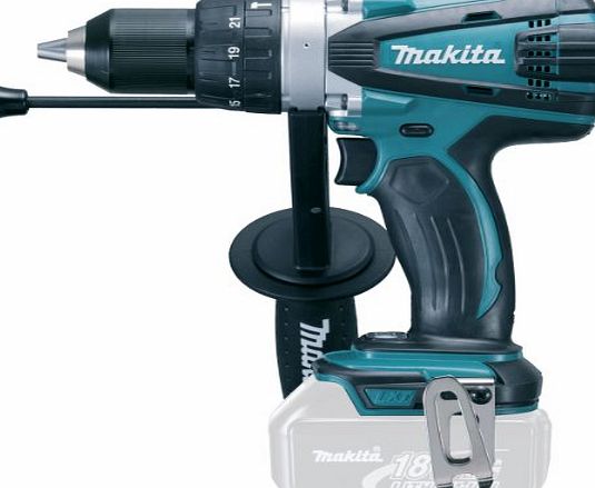 Makita DHP458Z 18 V Body Only Cordless Compact 2-Speed Combi Drill