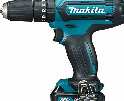 Makita HP331DZ 10.8 V Li-Ion CXT Cordless Combi Drill -Blue (Body Only - no batteries).