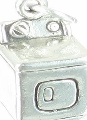 Maldon Jewellery Tumble Dryer Washing Machine sterling silver charm .925 x 1 Clothes SSLP3674