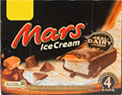 Mars Ice Cream Bars (4x51ml) On Offer