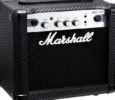 Marshall  MG10CF - CARBON/SILVER FINISH AMP Electric guitar amplifiers Solid-state guitar combos