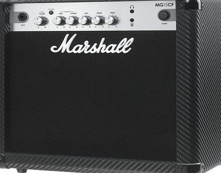 Marshall MG15CF 15 Watt Guitar Amp Carbon Fibre Finish