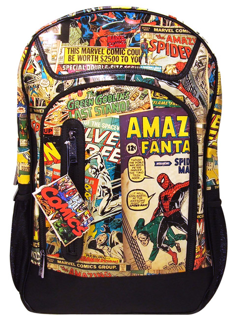 Marvel Super Hero Squad Marvel Comics Backpack Rucksack