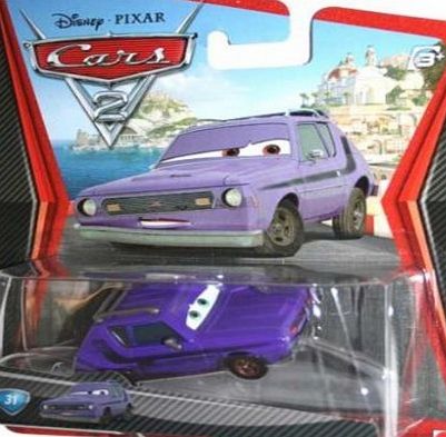 Mattel Disney Cars 2 #31 Don Crumlin 1:55 Diecast Car