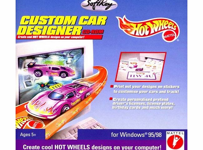Mattel Hot Wheels Custom Car Designer