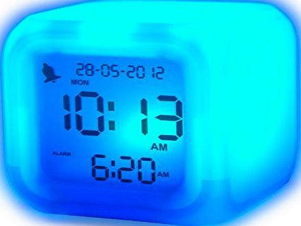 Mayhem UK Aurora Touch Colour Changing Alarm Clock