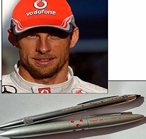 McLaren Cap amp; 2 Pens: Formula One 1 Vodafone McLaren Mercedes F1 Team Jenson Button