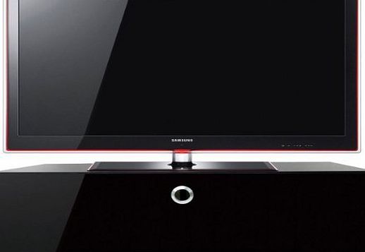 MDA Designs Cubic 1000 Gloss Black BEAM-THRU upto 50`` Flat Screen TV Cabinet
