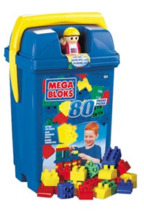 Mega Bloks 80 piece mini bucket