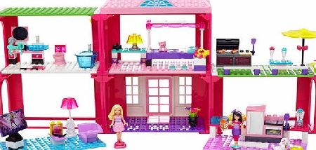 Mega Bloks Barbie Build Play Fab Mansion Playset