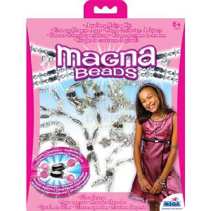 MEGA BLOKS Magna Beads Silver Sayings Jewellery Kit