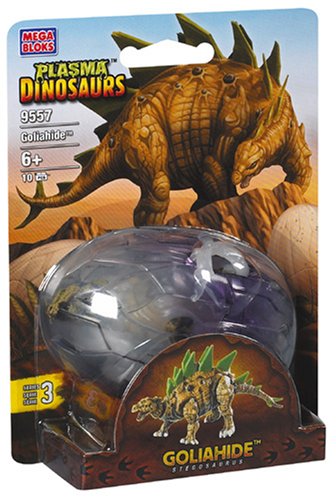 MEGA BLOKS Plasma Dinosaurs - Goliahide (Stegosaurus)