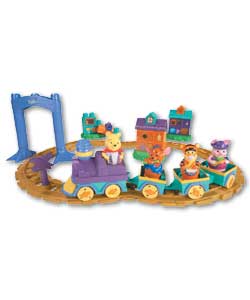 Mega Bloks Winnie The Pooh Buildable Musical Railroad