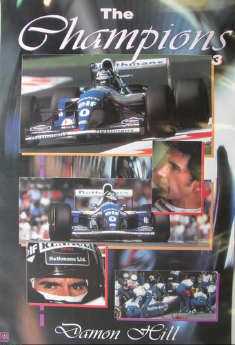 Williams Constructors Championship 1994 Hill (Laminated) Poster