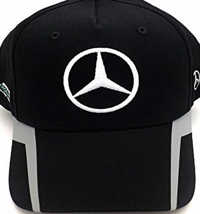 Mercedes AMG F1 Replica Team Puma Baseball Cap Black Official 2016