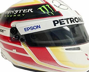 Mercedes-AMG Petronas Formula One Team Lewis Hamilton 1/2 Scale Mini Race Helmet 2015 Mercedes-AMG F1 Formula One Team