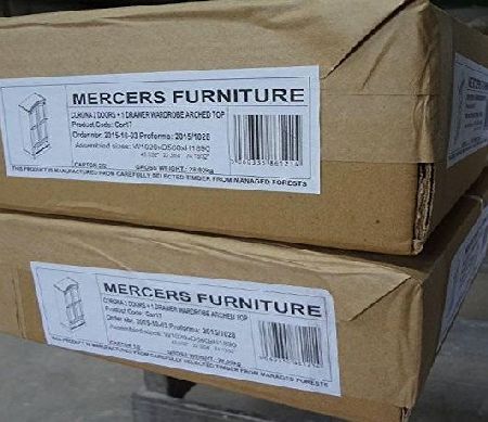 Mercers Furniture Corona 2-Drawer/ 1-Drawer Arch Top Robe