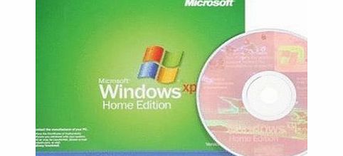 Microsoft OEM Licence Windows XP Home Edition with Service Pack 3, English, 1 pack DSP OEI CD ((This OEM software is intended for system builders only)