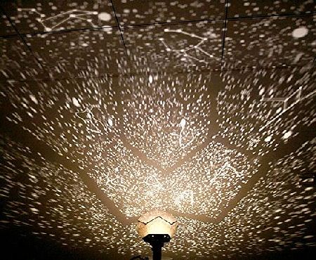 Minidiva Romantic Star Night Lights Projector Night Lamp Starry Sky Bedroom Decoration Lighting Gadget