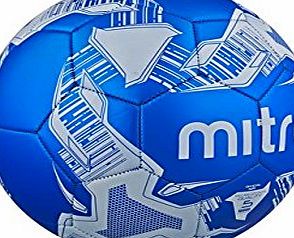 Mitre Unisex Flare Leisure Football, Blue/Silver, Size 5