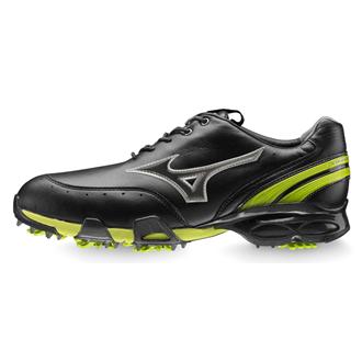 Mizuno Stability Style Golf Shoes (Black/Lime)