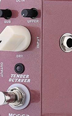 MOOER  Tender Octaver Electric Guitar Micro Precise Octave Effect Pedal True Bypass