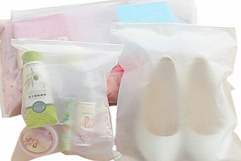 Moolecole Multifunctional Clear Travel Make-up Pouches Waterproof PVC Packing Storage Bag