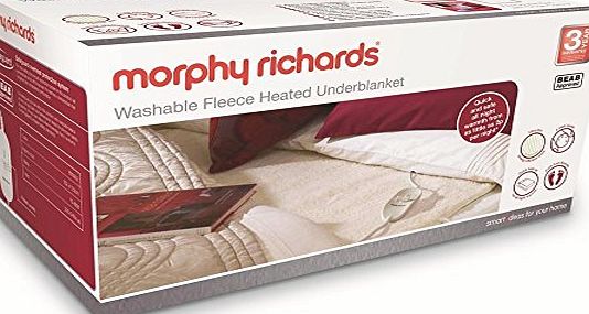 Morphy Richards 600002 Washable Heated Double Underblanket