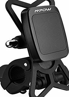 Mpow Bike Phone Holder, Magnetic Universal Bike Phone Mount holder for Motorcycle/Bike Handlebars, Compatible with iPhone 7/7 Plus/6/6s Plus/5/5s and Other Phone or GPS Device?