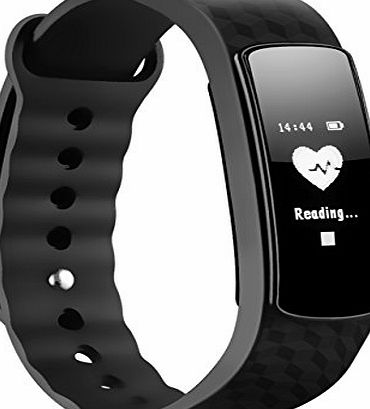 Mpow Smart Bracelet,Mpow Heart Rate Monitor Smart Fitness Bracelets Activity Pedometer Wristband Sleep Tracker Touch Screen Waterproof Smartwatch for Android and iOS Smart Phones Such as iPhone 7/7 Plus/6s