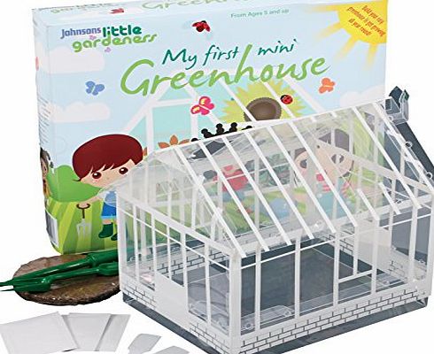 Mr Fothergills Johnsons 21801 Little Gardeners ``My First Mini Greenhouse`` - Multi-Colour