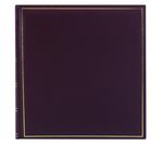 myPIX Traditional Classic Photo Album with 100 pages - burgundy