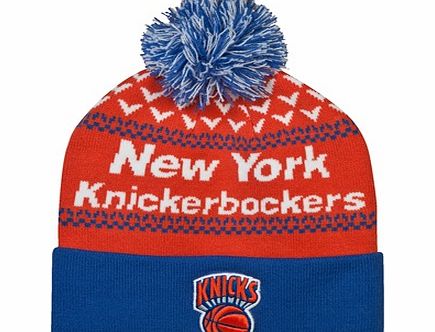 n/a New York Knicks Nujacq Cuff Knit Bobble Hat