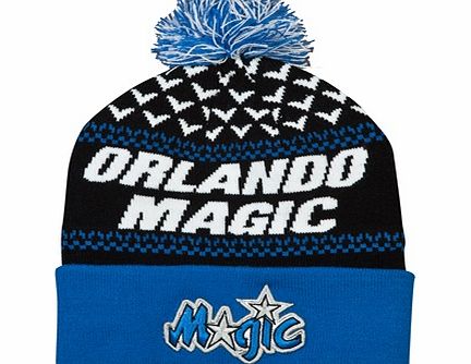 n/a Orlando Magic Nujacq Cuff Knit Bobble Hat Black