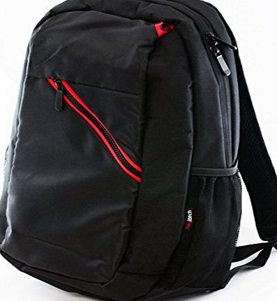 Navitech Laptop Backpack / Rucksack For Up To 15.6 inch Laptops / Notebooks Including Dell XPS 13 2015 / Toshiba Satellite Click 2 Pro P30W-B / Toshiba Chromebook 2 by Navitech