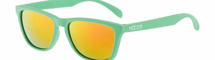 Nectar Mens Nectar Kiwi UV400 Sunglasses - Mint/orange
