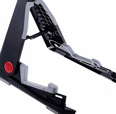 Neewer Black Anti-skidding A-Frame Adjustable Foldable Support Floor Stand Holder for Ukulele Violin and Children Guitar
