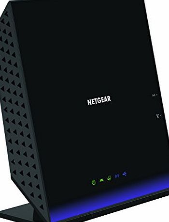 NETGEAR D6400-100UKS AC1600 Dual Band 300   1300 Mbps Wireless (Wi-Fi) VDSL/ADSL Modem Router for Phone Line Connections (BT Infinity, YouView, TalkTalk, EE and Plusnet Fibre)