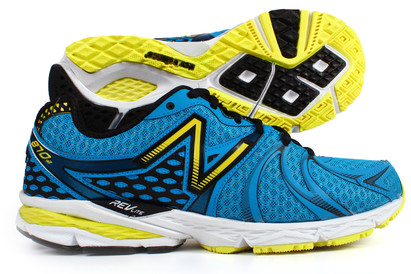 New Balance 870V2 Running Shoes Blue/Yellow
