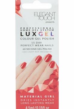 New Look Elegant Touch Red Lux Gel Nail Polish 3337535