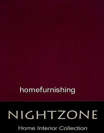 Nightzone Polycotton Fitted Sheet - Wine, King