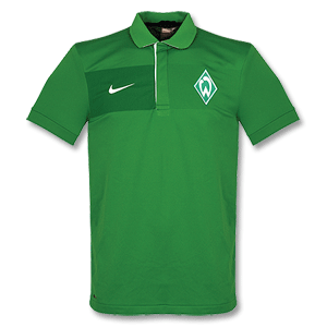 Nike 09-10 Werder Bremen Travel Polo Shirt - Green