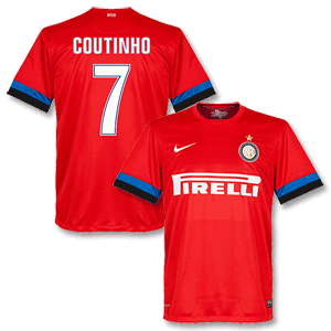 Nike 12-13 Inter Milan Away Stadium Shirt   Coutinho